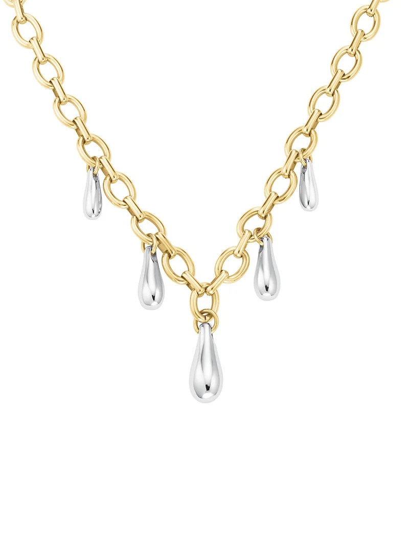 روزفيلد قلادة روزفيلد دوم متعددة القطرات بلونين